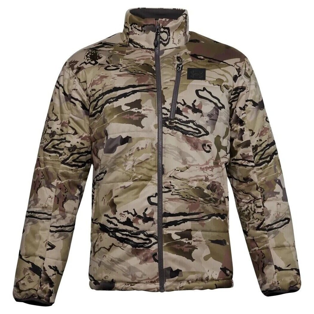 Under Armour Timber Jacket Barren Camo Water-Repellent Men's Size S